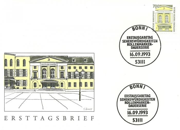 Sehenswürdigkeiten Deutsches Theater (Berlin), Rollenmarken-Dauerserie