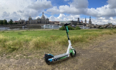 Lime Roller an der Elbe 