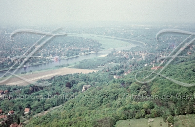 Wunderschöner Blick auf das Blaue Wunder