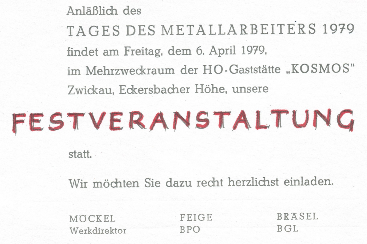 Tag des Metallarbeiters