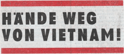 Hände weg von Vietnam