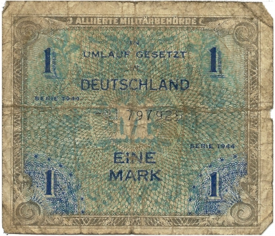 1 Allierte Militärmark, 1944