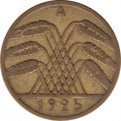 10 Reichspfennig 1925 A