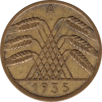 10 Reichspfennig 1935 A