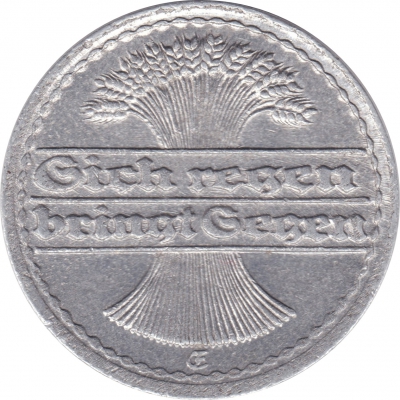 50 Pfennig 1921 E