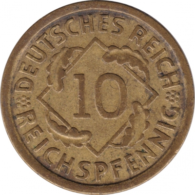 10 Reichspfennig 1935 A