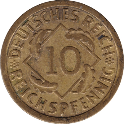 10 Reichspfennig 1936 A