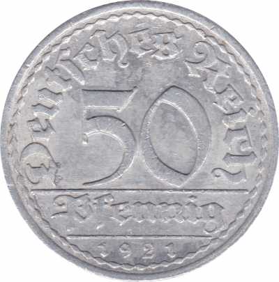 50 Pfennig 1921 A