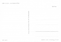 Rückansicht - Zwickau - Dünnebier am Neuberin-Platz, 1971 - Dünnebier Haus, Neuberin-Platz in Zwickau Postkarte sehr selten!
