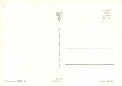 Zwickau - Städt. Museum, Dom, Gewandhaus uvm., 1965