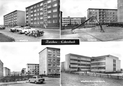 Ansichtskarte Zwickau - Eckersbach, 1972