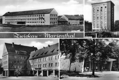 Ansichtskarte Zwickau - Marienthal, 1969
