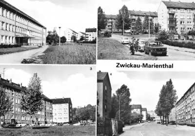Ansichtskarte Zwickau - Marienthal, 1981