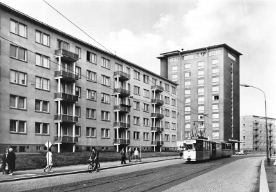Ansichtskarte Zwickau - Marienthaler Straße, 1969