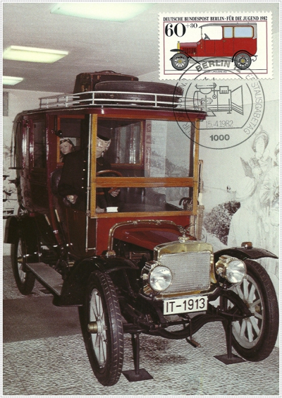 Auto von Adler Limousine 1913, Für die Jugend, 1982
