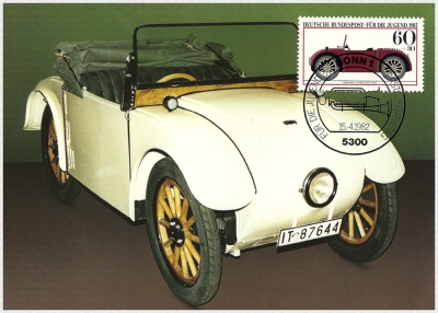 Auto von Hanomag Kommissbrot 1925, Für die Jugend, 1982