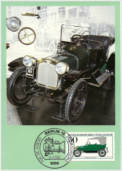 Auto von Wanderer Puppchen 1911, Für die Jugend, 1982