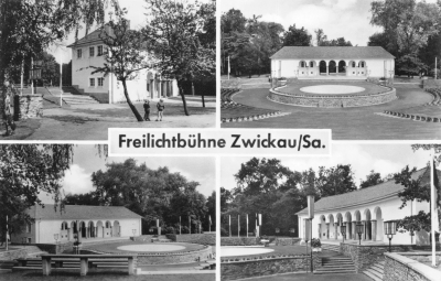 Freilichtbühne in Zwickau, 1963