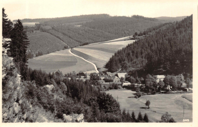 Im Sormitzgrund - Klettigshammer, Postkarte 1953 DDR