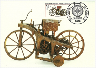 Motorrad von Daimler-Maybach 1885, Für die Jugend, Motorräder 1983