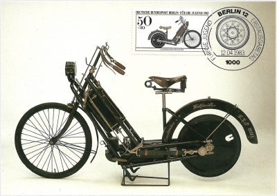 Motorrad von Hildebrand und Wolfmüller 1894, Für die Jugend, Motorräder 1983