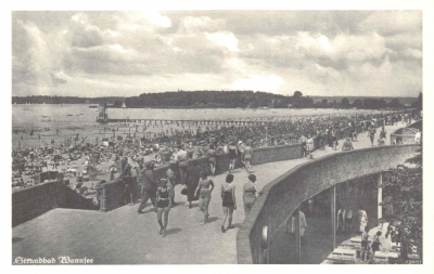 Ansichtskarte Freibad Berlin