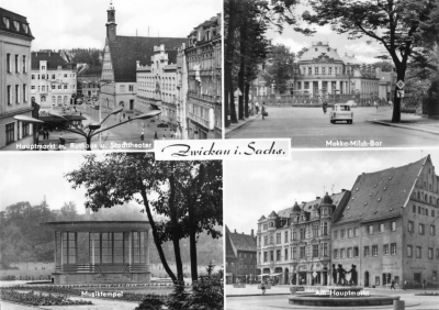 Zwickau - Ansichtskarte, 1977