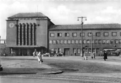 Zwickau - Hauptbahnhof, 1963