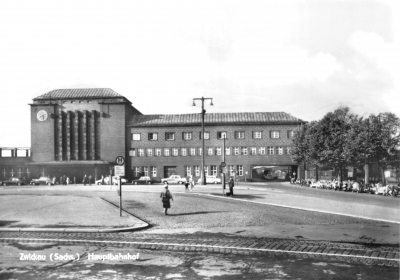 Zwickau - Hauptbahnhof, 1972