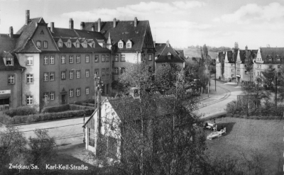 Zwickau - Karl-Keil-Straße, 1956