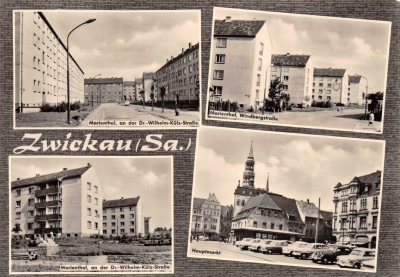 Wilhelm-Külz-Straße, Windbergstraße und Hauptmarkt