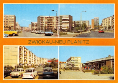 Zwickau - Neuplanitz, 1988