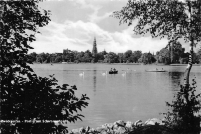 Zwickau - Party am Schwanenteich, 1961