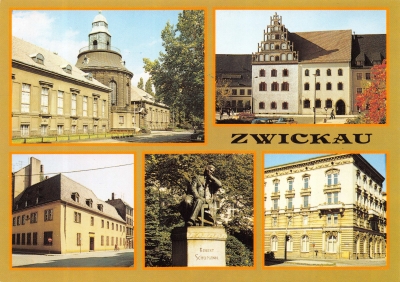 Zwickau - Museum, Hochzeitshaus, 1989